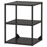 ENHET Base fr w shelves, anthracite, 46x46x61 cm