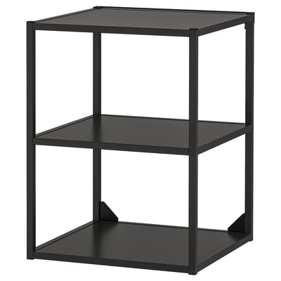 ENHET Base fr w shelves, anthracite, 46x46x61 cm