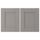 Option: ENHET Door, grey frame, 31x38 cm