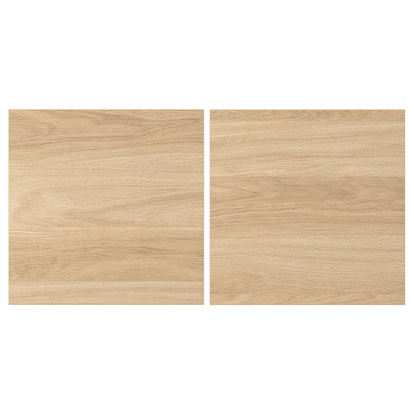 ENHET Door, oak effect, 38x38 cm