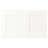 ENHET Door, white frame, 31x38 cm