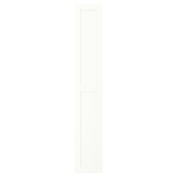 ENHET Door, white frame, 31x183 cm