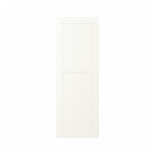 ENHET Door, white frame, 46x127 cm