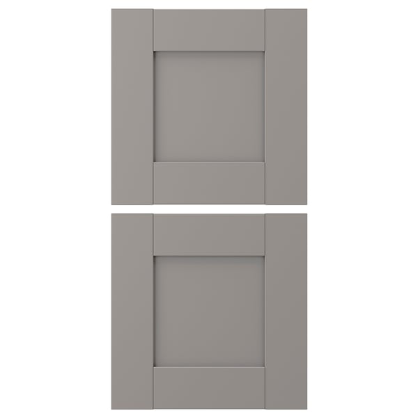 ENHET Drawer front, grey frame, 31x31 cm