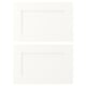 ENHET Drawer front, white frame, 46x31 cm