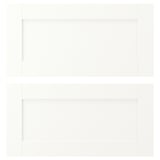 ENHET Drawer front, white frame, 61x31 cm