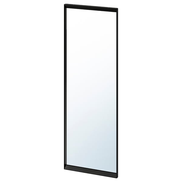 ENHET Hanging mirror f frame, anthracite, 25x5.1x76 cm