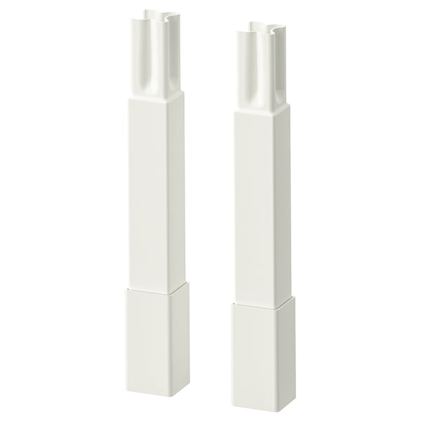 ENHET Legs f frame, white, 11.4 cm