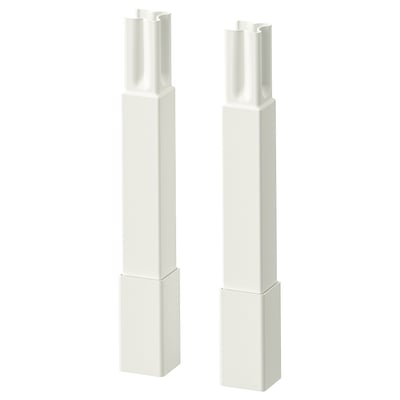 ENHET Legs f frame, white, 11.4 cm