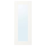 ENHET Mirror door, white frame, 30x76 cm