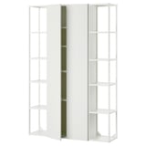 ENHET Storage combination, white, 122x32x183 cm
