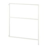 ENHET Supporting side panel/leg, white, 82.5x100.3x1.8 cm