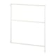 ENHET Supporting side panel/leg, white, 82.5x100.3x1.8 cm