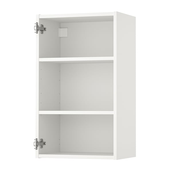 ENHET Wall cb w 2 shelves, white, 46x30x76 cm