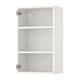 ENHET Wall cb w 2 shelves, white, 46x30x76 cm