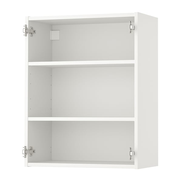 ENHET Wall cb w 2 shelves, white, 61x30x76 cm