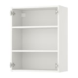 ENHET Wall cb w 2 shelves, white, 61x30x76 cm