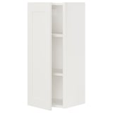 ENHET Wall cb w 2 shlvs/door, white/white frame, 30x32x76 cm