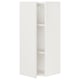 ENHET Wall cb w 2 shlvs/door, white, 30x32x76 cm