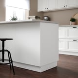 ENKÖPING Cover panel, white wood effect, 39.1x228.6 cm