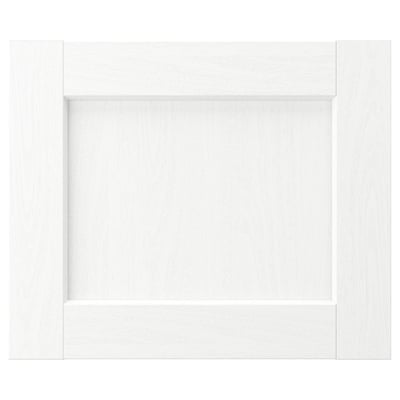 ENKÖPING Door, white wood effect, 46x38 cm