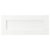 ENKÖPING Drawer front, white wood effect, 61x25 cm