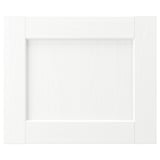 ENKÖPING Drawer front, white wood effect, 46x38 cm