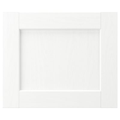 ENKÖPING Drawer front, white wood effect, 46x38 cm