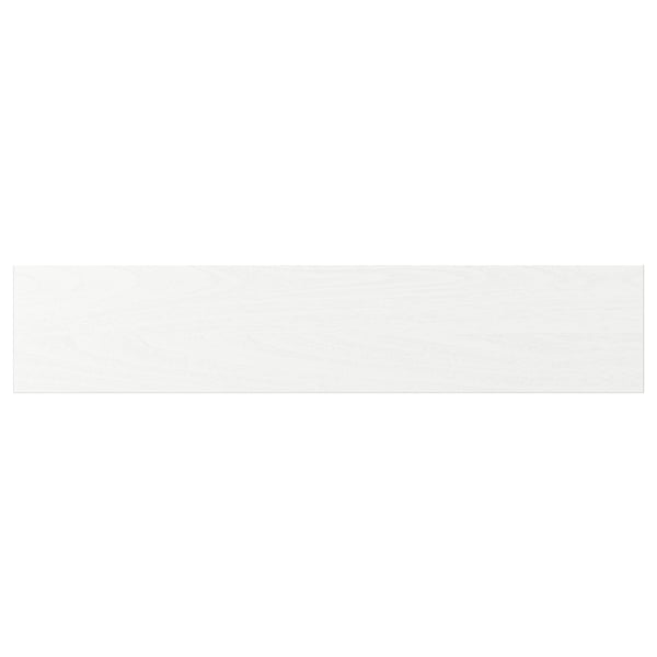 ENKÖPING Drawer front, white wood effect, 61x13 cm