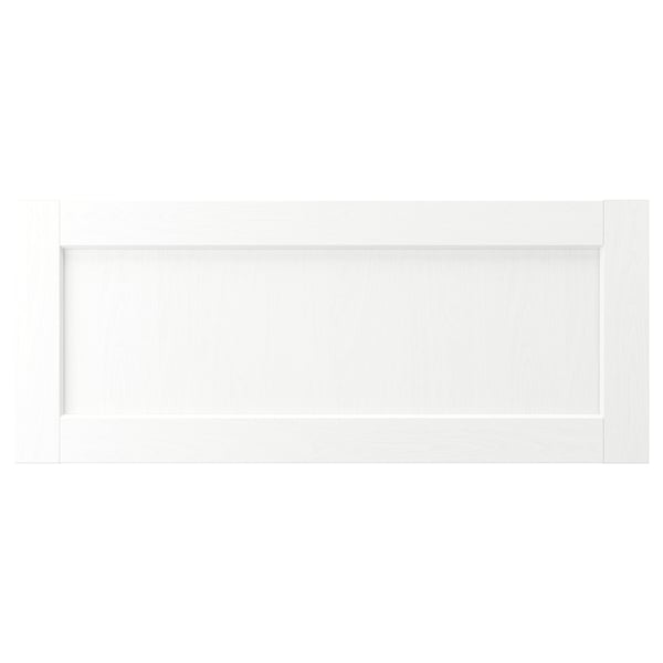 ENKÖPING Drawer front, white wood effect, 91x38 cm