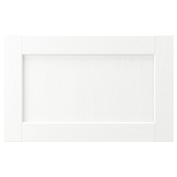 ENKÖPING Drawer front, white wood effect, 61x38 cm