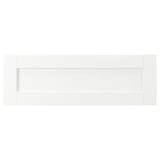 ENKÖPING Drawer front, white wood effect, 76x25 cm