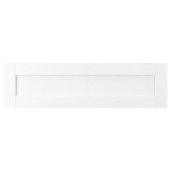 ENKÖPING Drawer front, white wood effect, 91x25 cm