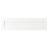 ENKÖPING Drawer front, white wood effect, 91x25 cm
