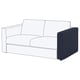 Option: FINNALA Armrest, Orrsta black-blue