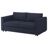 FINNALA Cover for 2-seat sofa-bed, Orrsta black-blue