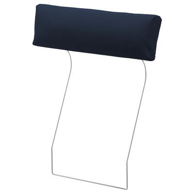 FINNALA Cover for headrest, Orrsta black-blue