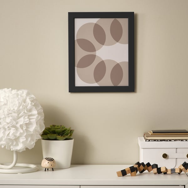 FISKBO Frame, black, 20x25 cm