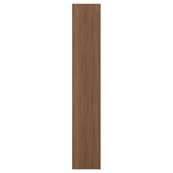 FÖRBÄTTRA Cover panel, brown walnut effect, 39.1x228.6 cm
