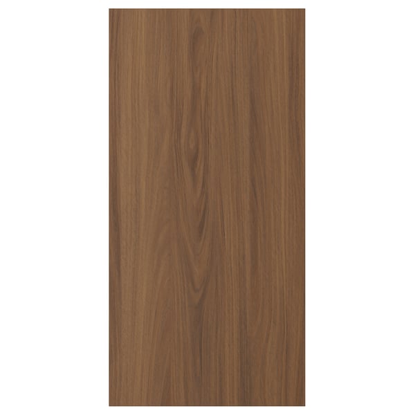 FÖRBÄTTRA Cover panel, brown walnut effect, 39.1x79.2 cm