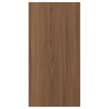 FÖRBÄTTRA Cover panel, brown walnut effect, 39.1x79.2 cm