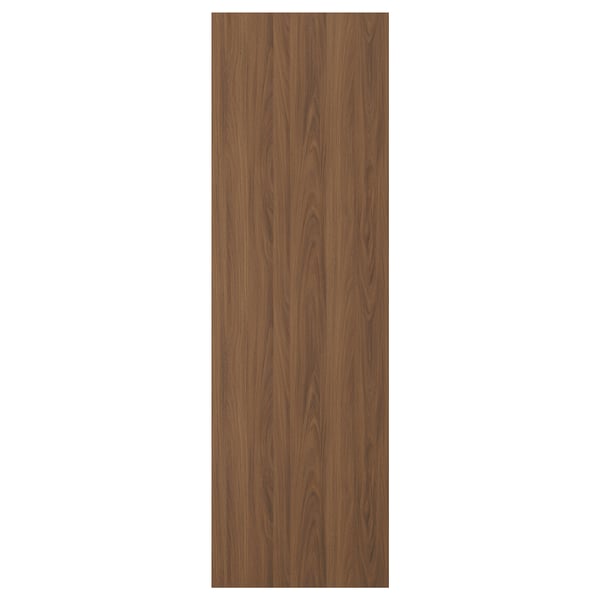 FÖRBÄTTRA Cover panel, brown walnut effect, 62.5x203.2 cm