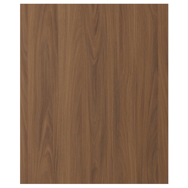 FÖRBÄTTRA Cover panel, brown walnut effect, 62.5x76.2 cm