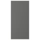 FÖRBÄTTRA Cover panel, dark grey, 39x83 cm