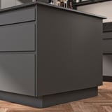 FÖRBÄTTRA Cover panel, dark grey, 39x83 cm