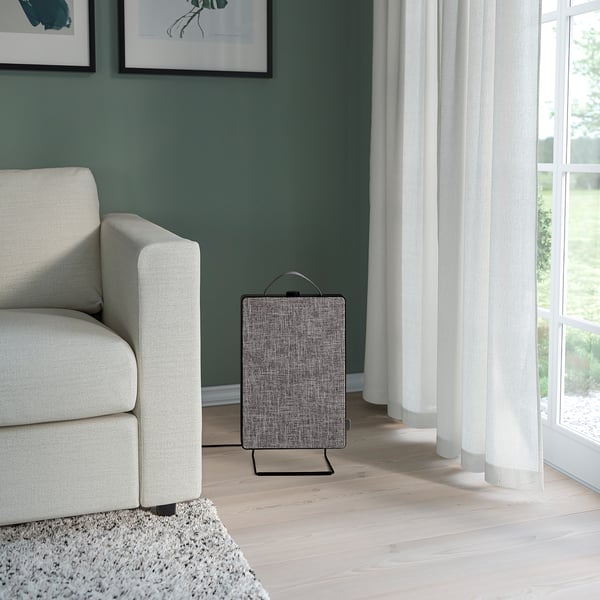 FÖRNUFTIG Air purifier/additional gas filter, black
