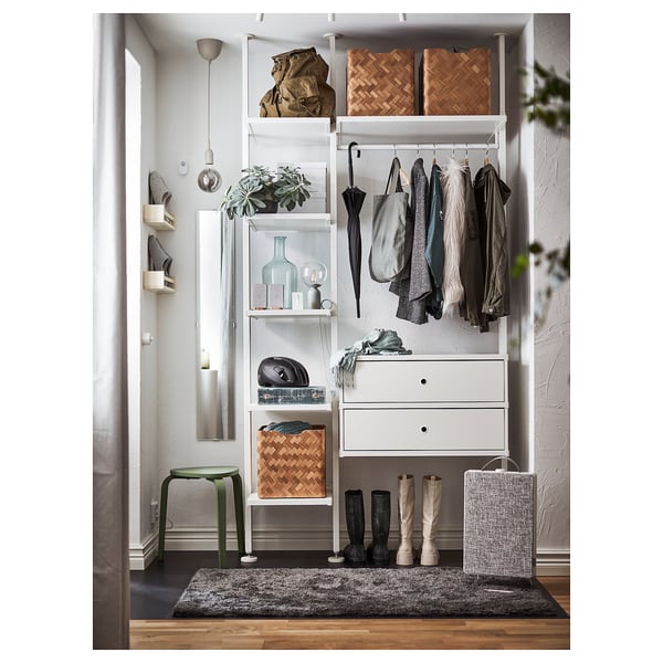 FÖRNUFTIG Air purifier/additional gas filter, white