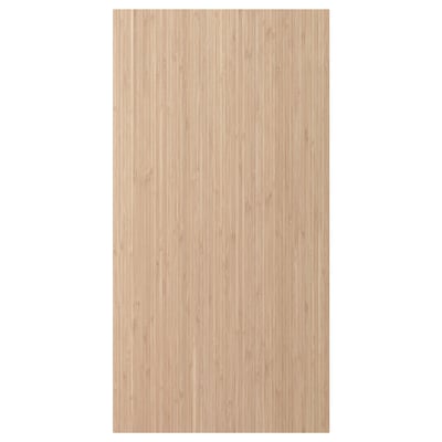 FRÖJERED Cover panel, light bamboo, 39x76 cm