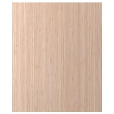 FRÖJERED Cover panel, light bamboo, 63x76 cm