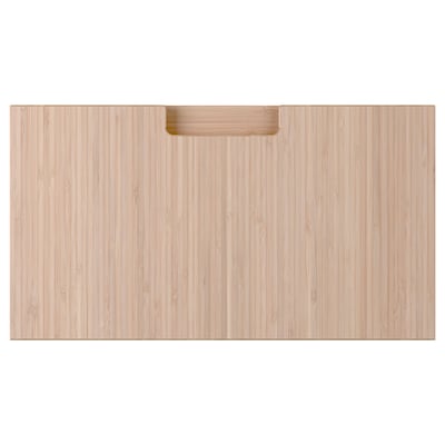 FRÖJERED Drawer front, light bamboo, 46x25 cm